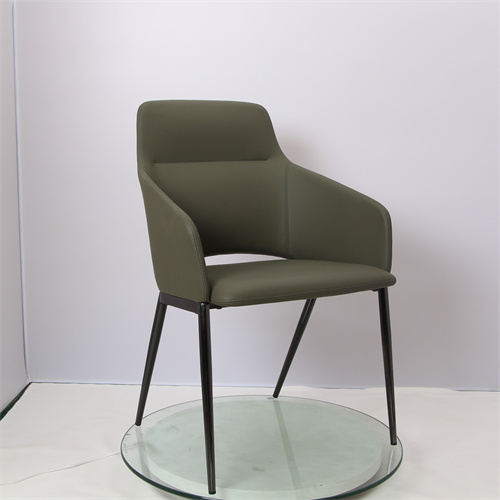 green high backrest dining chair for dining room